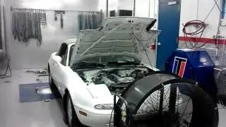 Christian's Bone stock miata dyno