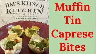 How to make Muffin Tin Caprese Bites : Easy handheld recipe