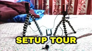 SETUP TOUR.....how to record video like pro for YouTube