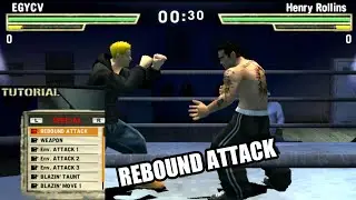 Tutorial REBOUND ATTACK Game Def jam ffny