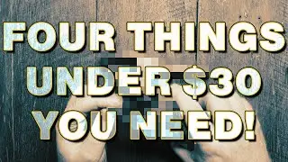 Four Things under $30 you need for your studio