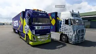 Euro Truck Simulator 2 Online - كونفوى اول يوم عيد الفطر