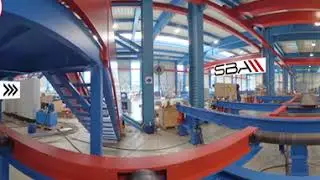[VR 360] Zeman Automated Steel Beam Assembly Factory injected