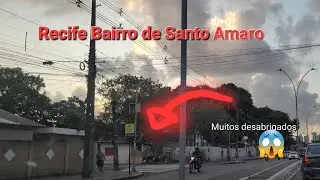 Recife Bairro de Santo Amaro Muito Triste essa Situação
