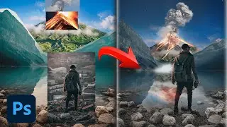 Photo Manipulation Volcan - Tuto Photoshop Débutant