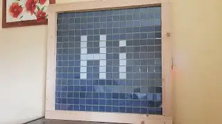 E-Paper Matrix Live Drawing