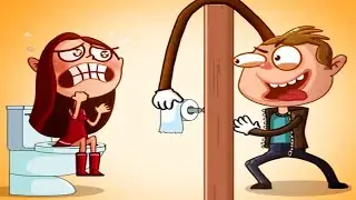 Troll Robber - Long Hand Thief Puzzle Game -All Levels 176-210 Solution Android Gameplay Walkthrough