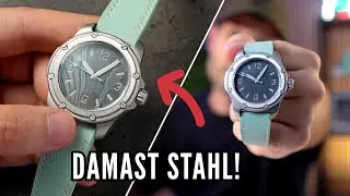 Diese Uhr hat ein ganz besonderes Ziffernblatt!