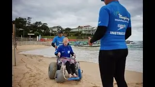 LETS GO SURFING BONDI BEACH All Abilities surfing Tourism Australia