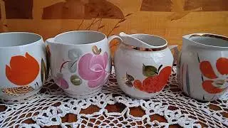Посуда. Фарфор. Сливочники и молочники из моей коллекции.