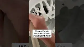 Our Window Powder Extractors make easy work cleaning out the powder from the windows of wheels.