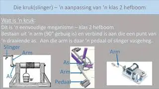 Graad 7 Tegnologie Kruk video
