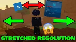 HOW TO GET STRETCHED RESOLUTION WITHOUT NVIDIA! *ROBLOX*