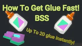 *NEW* Best Way to Get Glue in Bee Swarm! (FAST)