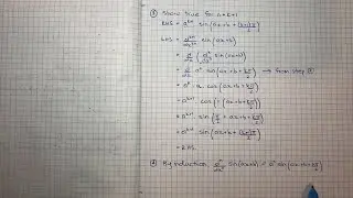 How to find the nth derivative of sin(ax + b)