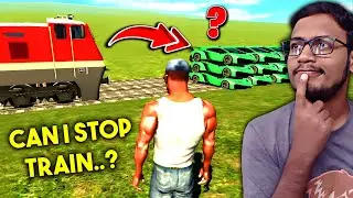 Can i Stop Train in Indian Bikes Driving 3D | in Telugu