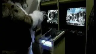 Ripner and Seifer playing Time Crisis 3 on April 18th