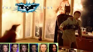 Reactors Reacting to OPERATION SKYHOOK | The Dark Knight (2008)