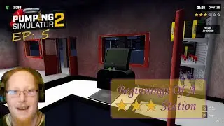 Making The Station Look Like A 3 Star - EP 5 - Pumping Simulator 2 Gameplay