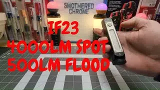 SOFIRN IF23 NEW RELEASE 4000LM SPOT AND 500LM FLOOD + MULTI COLOR LEDS