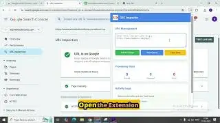 Bulk URL Indexing in Google Search Console | Free Chrome Extension