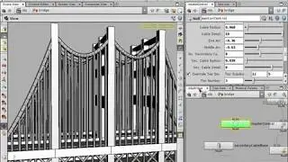 3dbuzz - Houdini bridge contest - Houdini Bridge lesson11 secondaryCables (12/13)