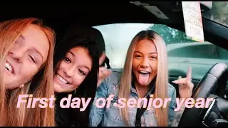 FIRST DAY OF SENIOR YEAR!!!