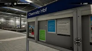 Regionalbahn von Chemnitz Hbf nach Flöha Bf - Führerstandsmitfahrt
