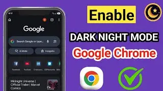 How to Enable Dark Mode in Google Chrome on Android | Chrome Night Mode 2026 🌙