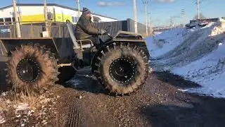Вездеход - Каракат ТАЙГА 4х4 шестеренка в разбежку