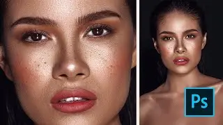 Beauty Portrait Retouch | High End Professional Retouching (Photoshop)