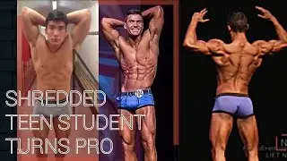 Shredded 19 Year Old Student, Valera Turns Pro Fitness Model - Using IIFYM/Flexible Dieting