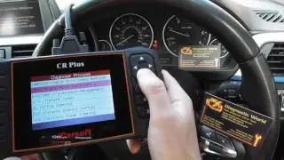 BMW F30 F31 ABS Traction Diagnose Reset Guide CR Plus