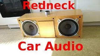 Redneck Car Speakers