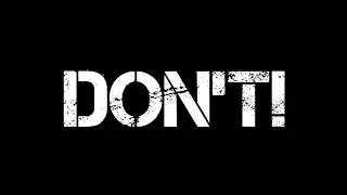 WEBB | DON'T! | (Official Music Video) |
