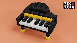 GRAND PIANO 3D - Pix Brix Instructions