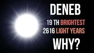 Deneb! Very distant yet one of the brightest stars in the night sky.