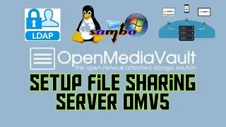 Openmediavault Install and Setup file sharing windows  , Raid hardrive , samba LDAP