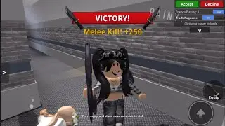 THE QUICKEST MM2 MURDERER VICTORY! ||iirainydays