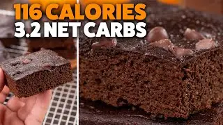 The Best Pumpkin Brownies | Healthy & Low Carb