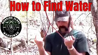 Do you know how to find water with a dowsing stick?