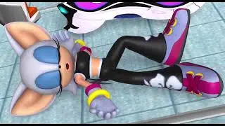 Rouge The Bat Unconscious(Riders Suit)