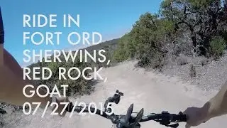 Mountain Biking Salinas Fort Ord 7/25/2015