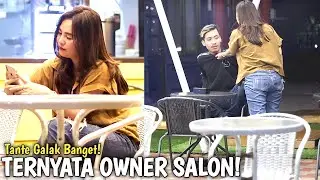 PRANK SHOLAWAT &NGAJI❗SI TANTE GALAK BANGET,TERNYATA OWNER SALON!