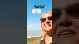 Lagoa de Monte Alto em Arraial do Cabo #youtubeshorts #shorts #brazil