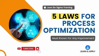 5 Laws In Lean Six Sigma For Process Optimization (Improvement)