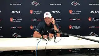 UTSA FB HC Jeff Traylor postgame press conference at Texas 9.14.24