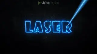How To Make Laser Text Reveal Effect In After Effects - VIDEO JUNCTION