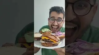 DIA DO HAMBÚRGUER 🍔🌎 #carioca #comida #burger #hamburger #gastronomia #zonasul