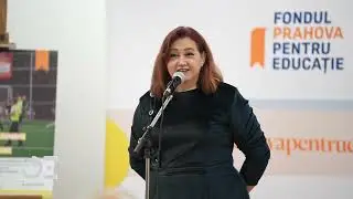 Daniela Burlacu despre Fondul Prahova pentru Educatie 2023